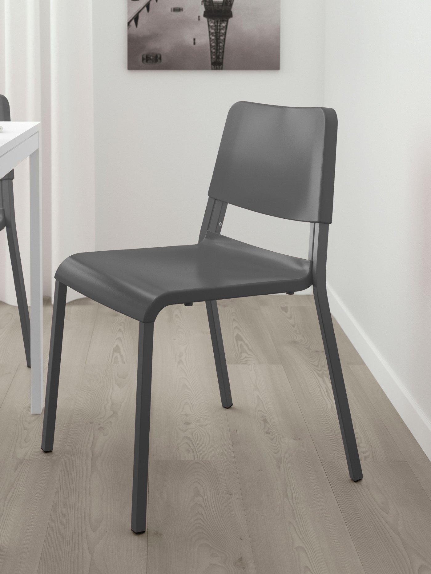 A black TEODORES chair