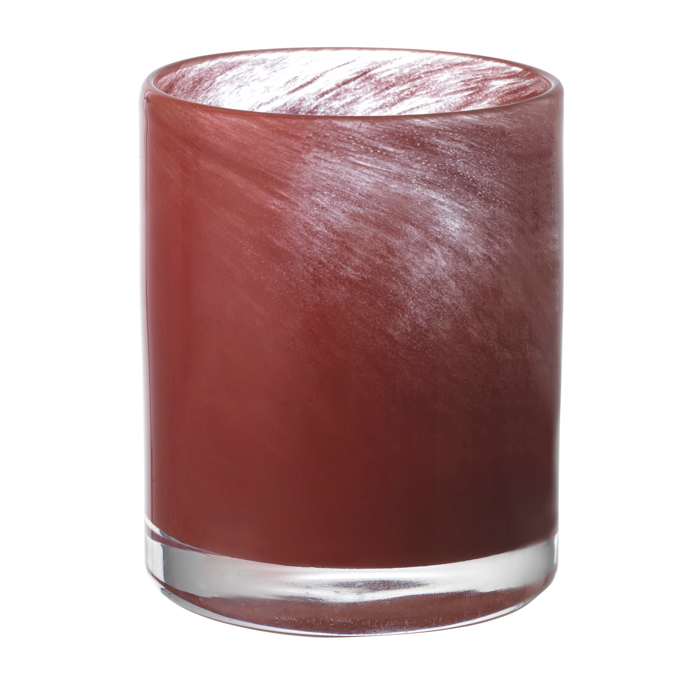 IKEA VINDSTILLA ljushållare, röd, 11 cm