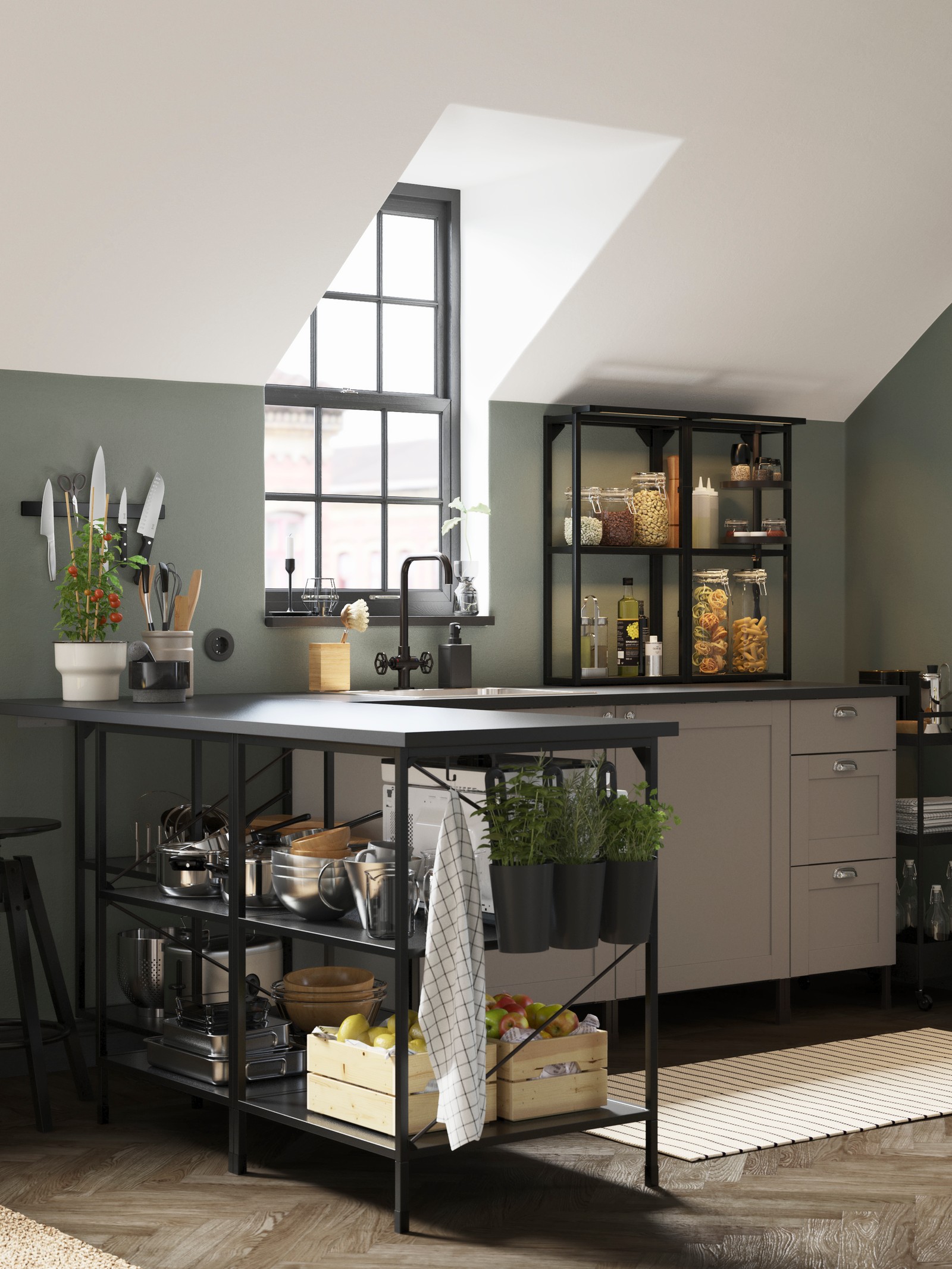 Buy Kitchen Cabinet and Shelving Unit Egypt | 20% off - IKEA