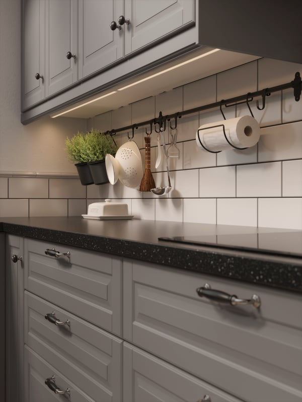 Integrated lighting for the kitchen