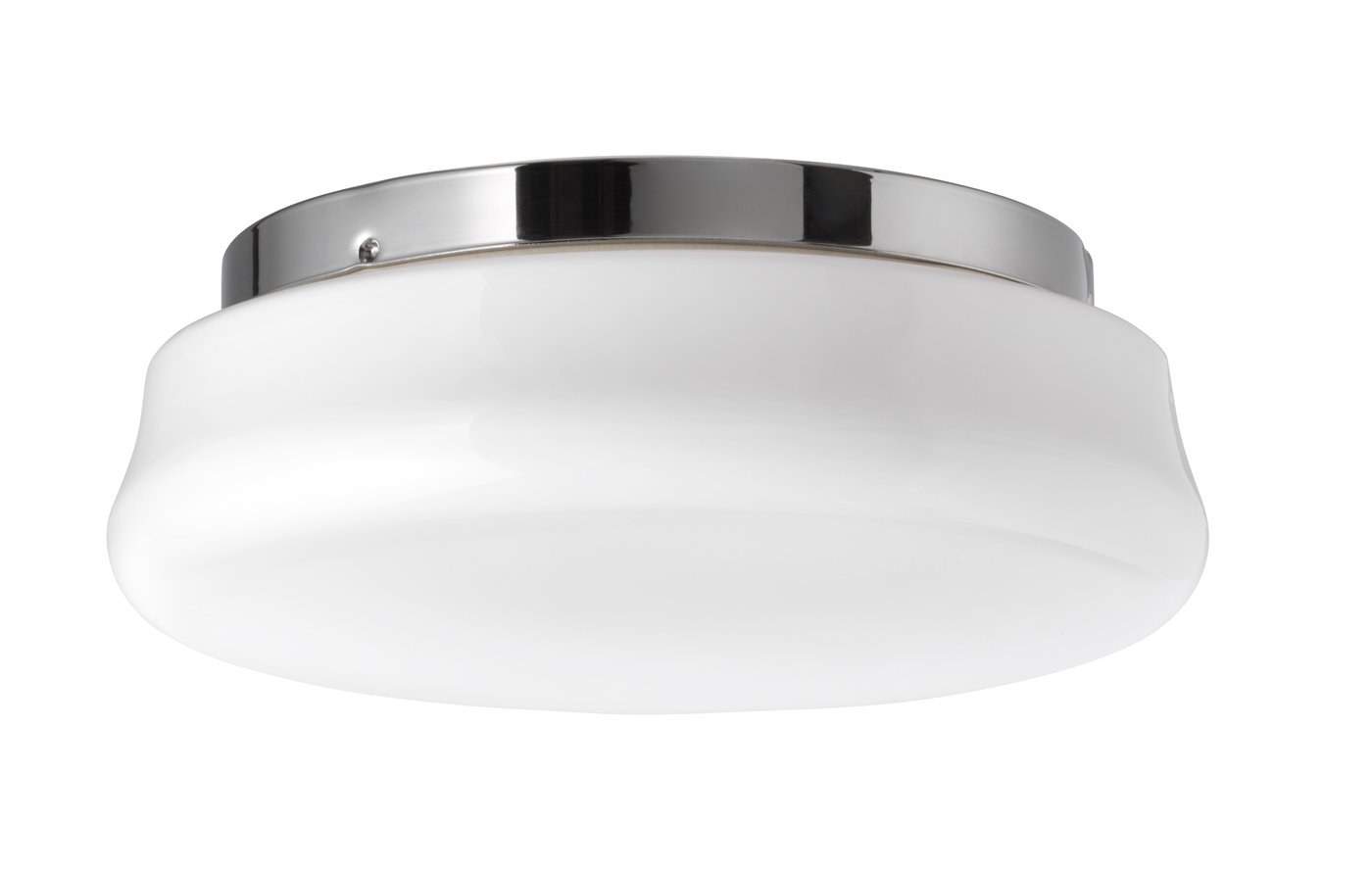 IKEA GÅSGRUND plafond, opalvit, 30 cm