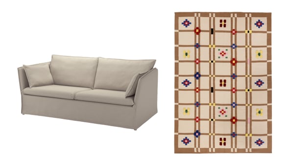 サーキュラーマーケットの​家具とラグ​