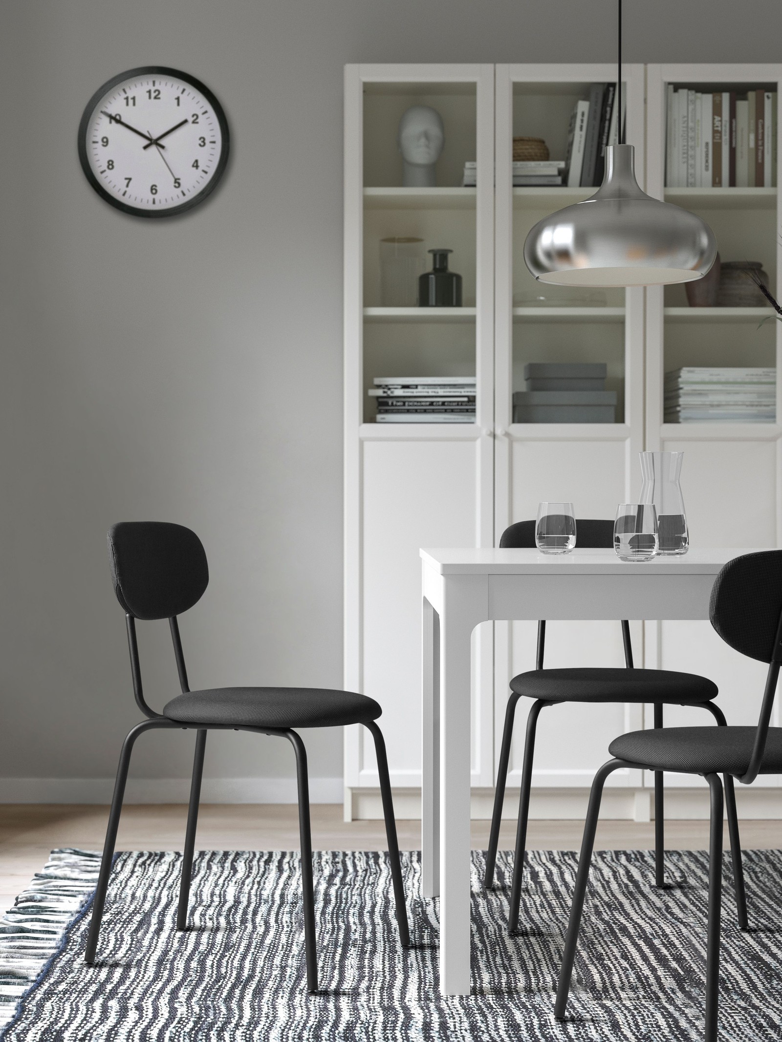Comfortable modern dining table chairs online - IKEA