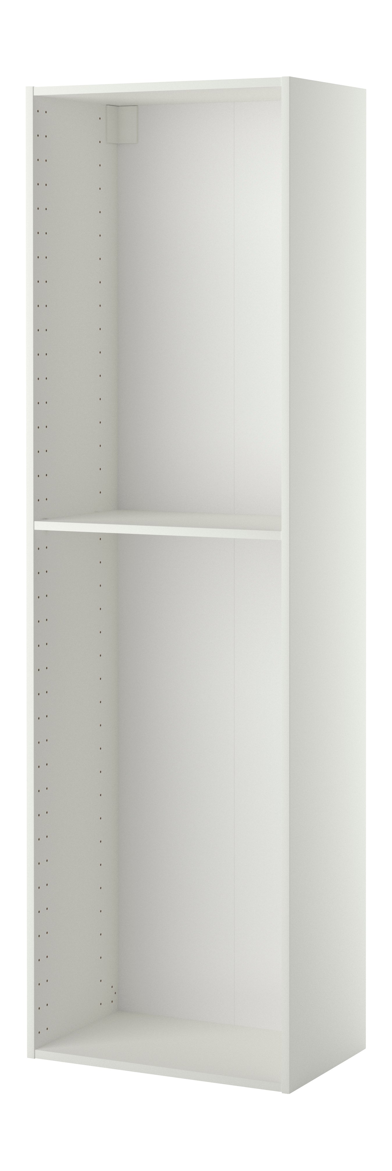 IKEA METOD högskåp, vit, 60x37x200 cm
