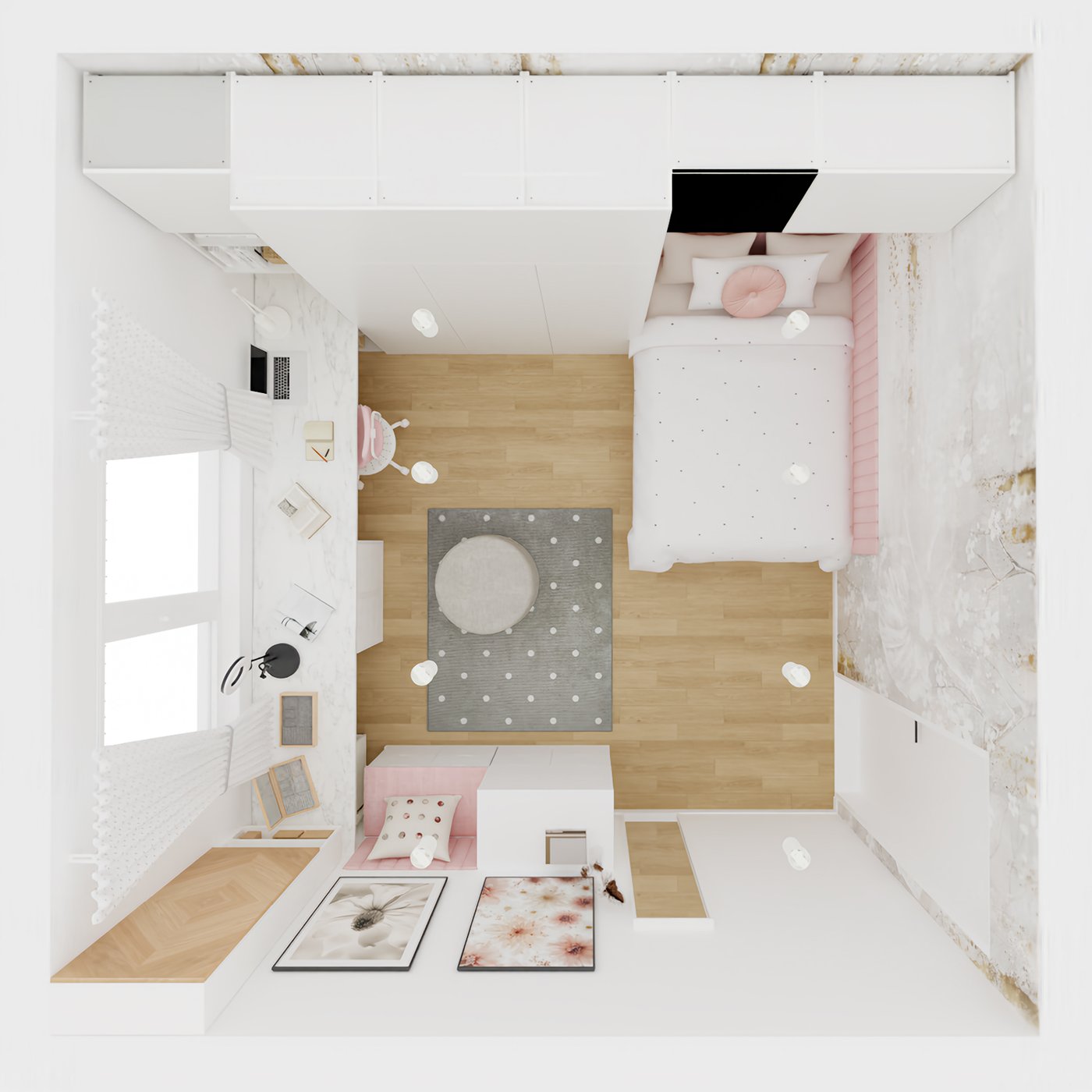 Tloris otroške sobe