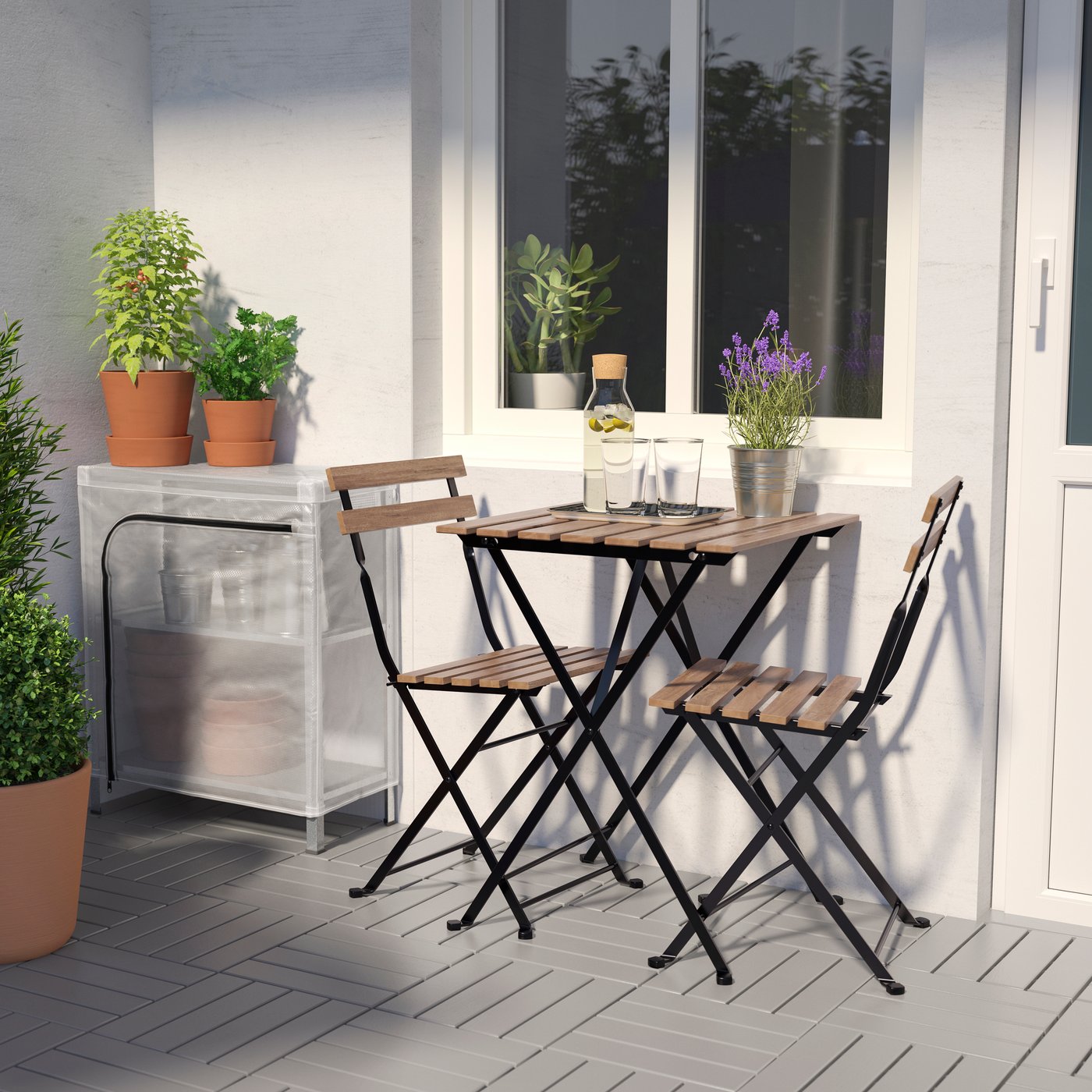 IKEA HYLLIS hylla med överdrag, transparent, 60x27x74 cm