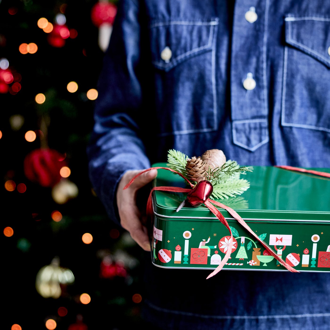 VINTERFINT plechová krabička.