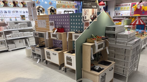 IKEA立川プレイエリアの様子