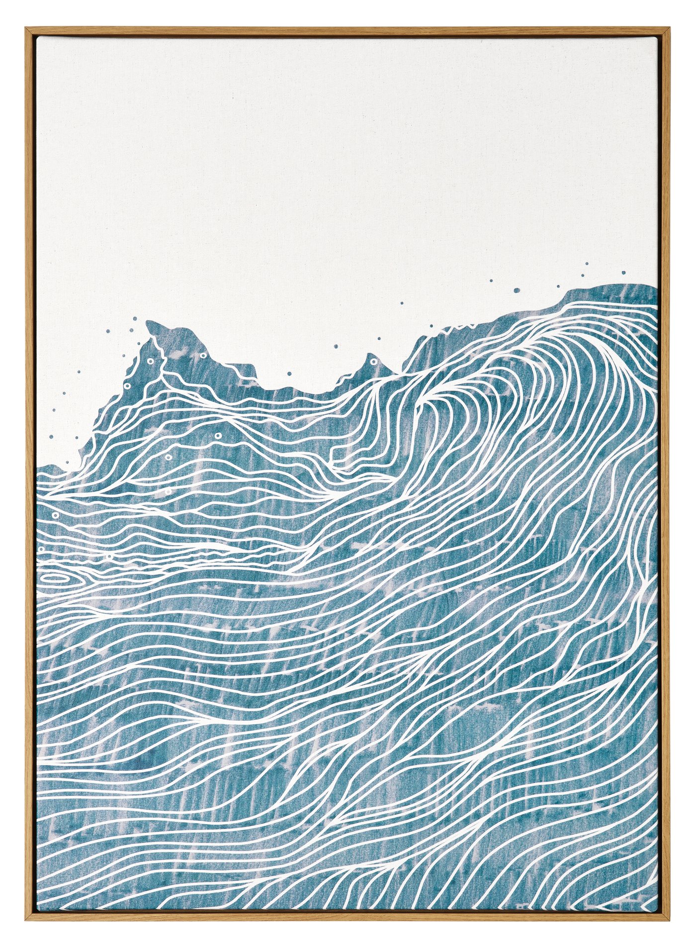 IKEA BLODFLÄDER tavla, nazaré, 50x70 cm