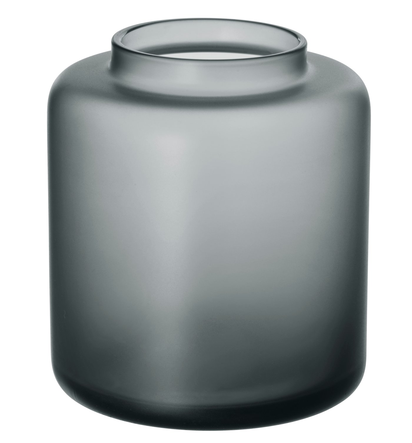 IKEA KONSTFULL vas, grå, 10 cm