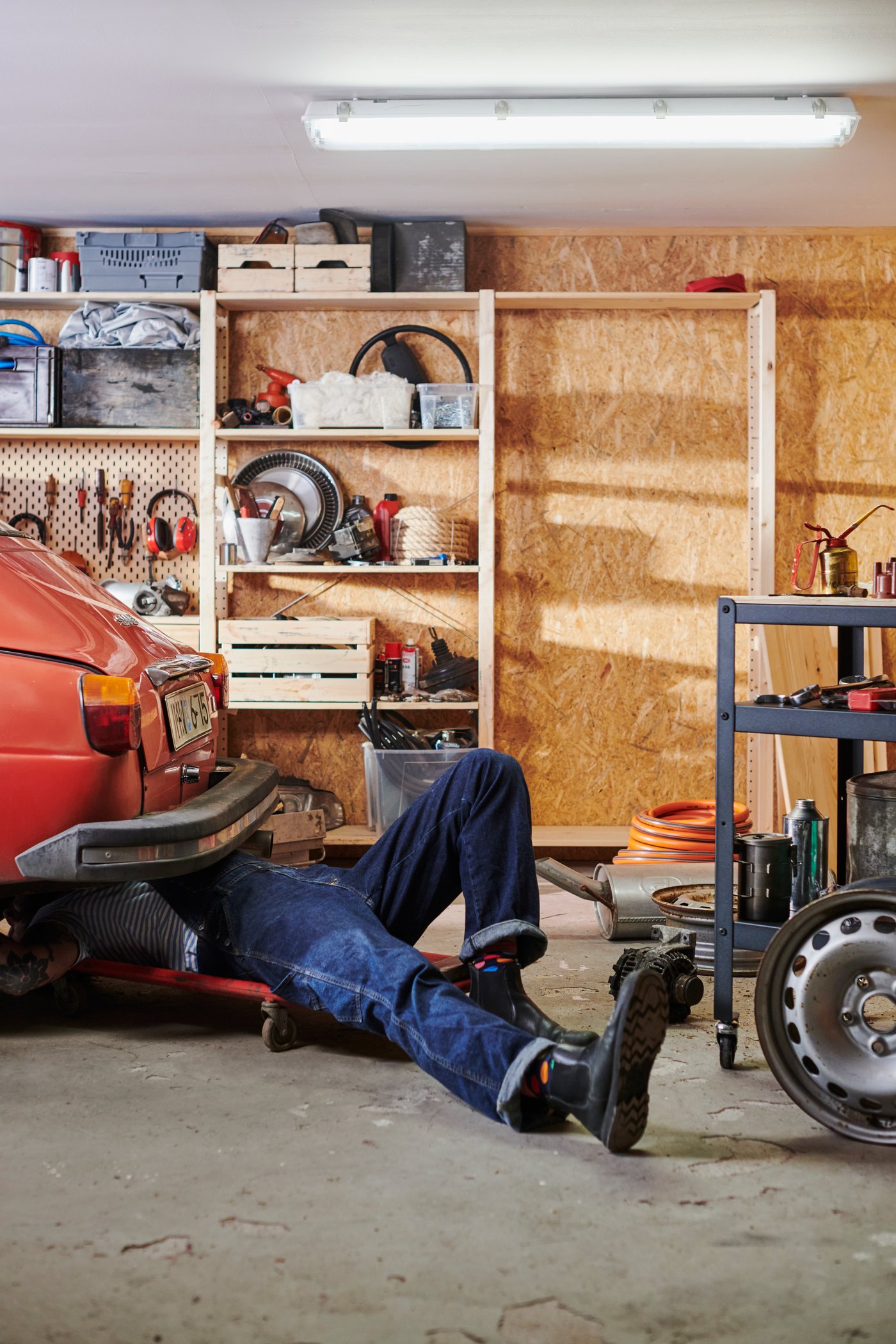 A pine IVAR 3 sections/shelves