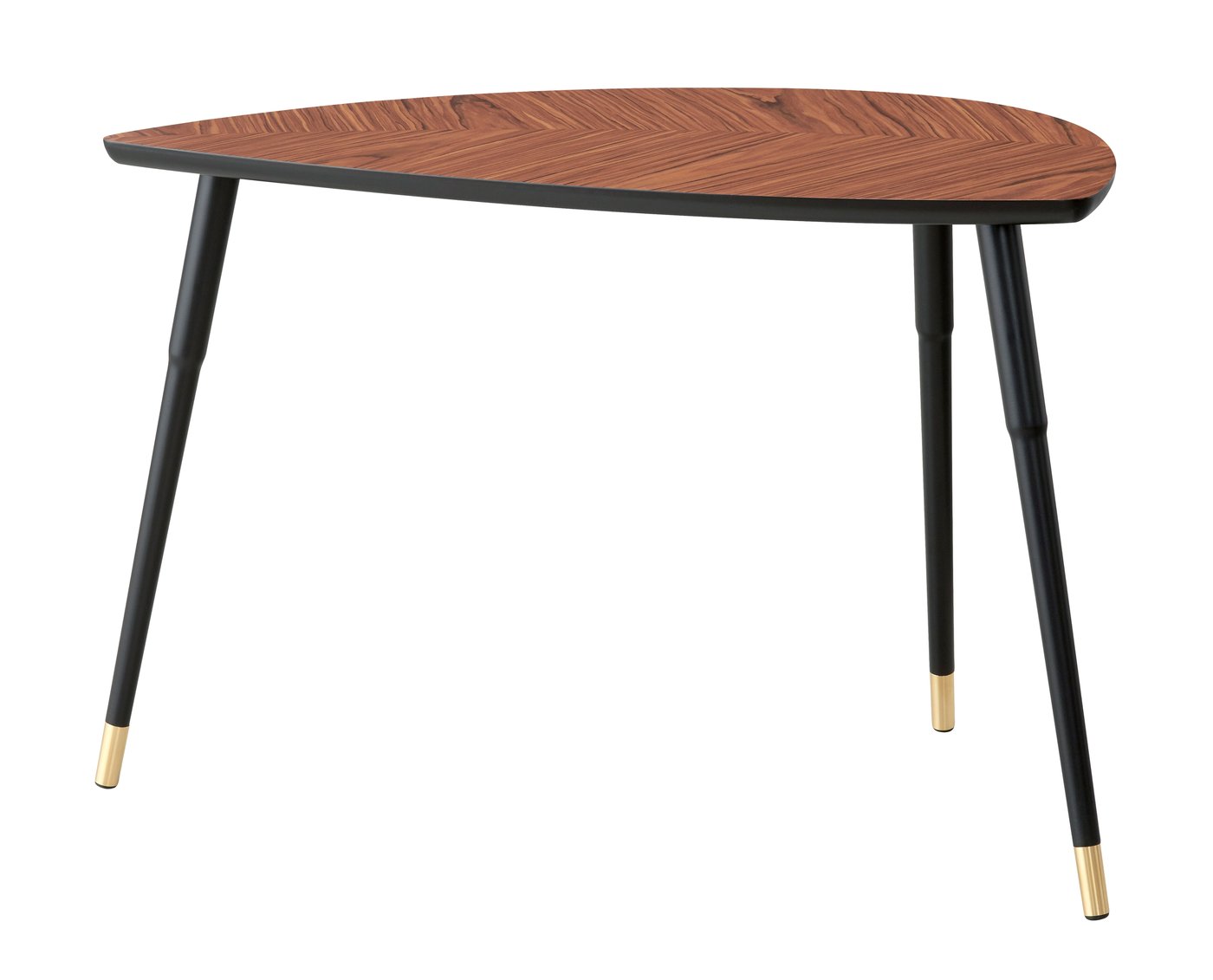 IKEA LÖVBACKEN sidobord, mellanbrun, 77x39 cm