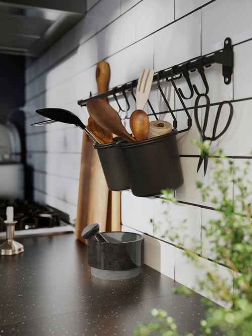 Neat ways to organize cutlery and cooking utensils - IKEA