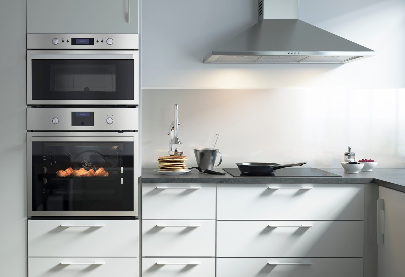 A stainless steel RAFFINERAD forced air oven