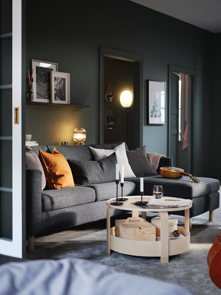 Living large in a small apartment living room - IKEA US