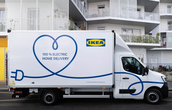 A IKEA truck.