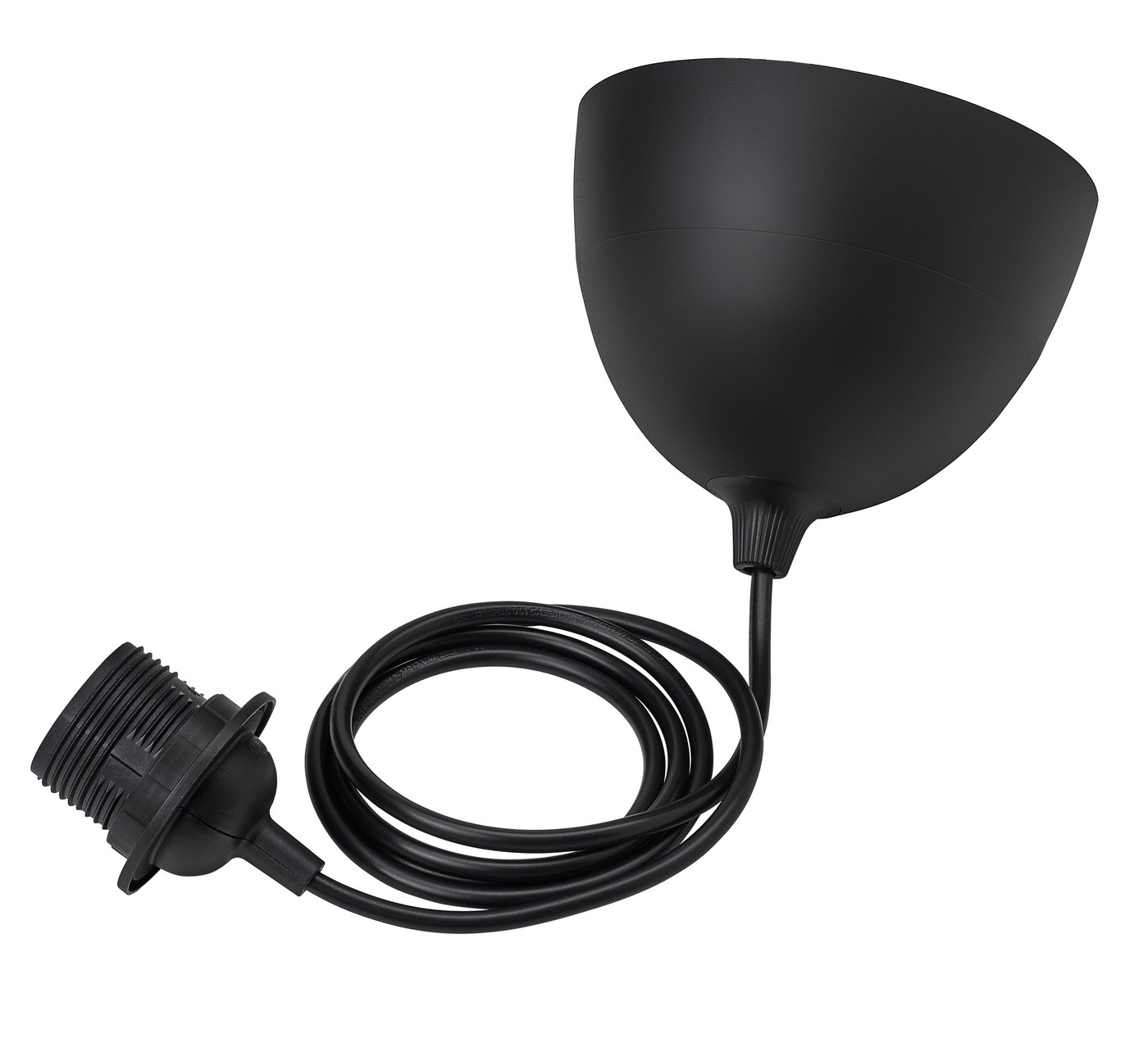 IKEA HAVSDJUP upphäng, svart, 1.4 m