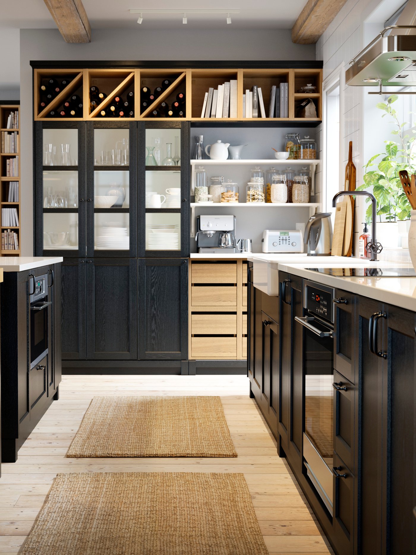 A unique traditional kitchen design with LERHYTTAN IKEA IKEA Singapore