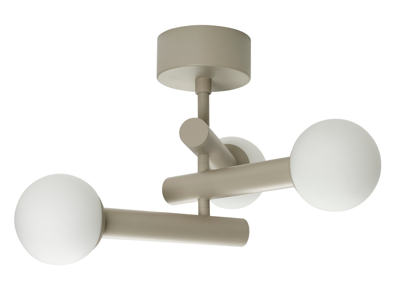 IKEA KRANBALK taklampa, beige