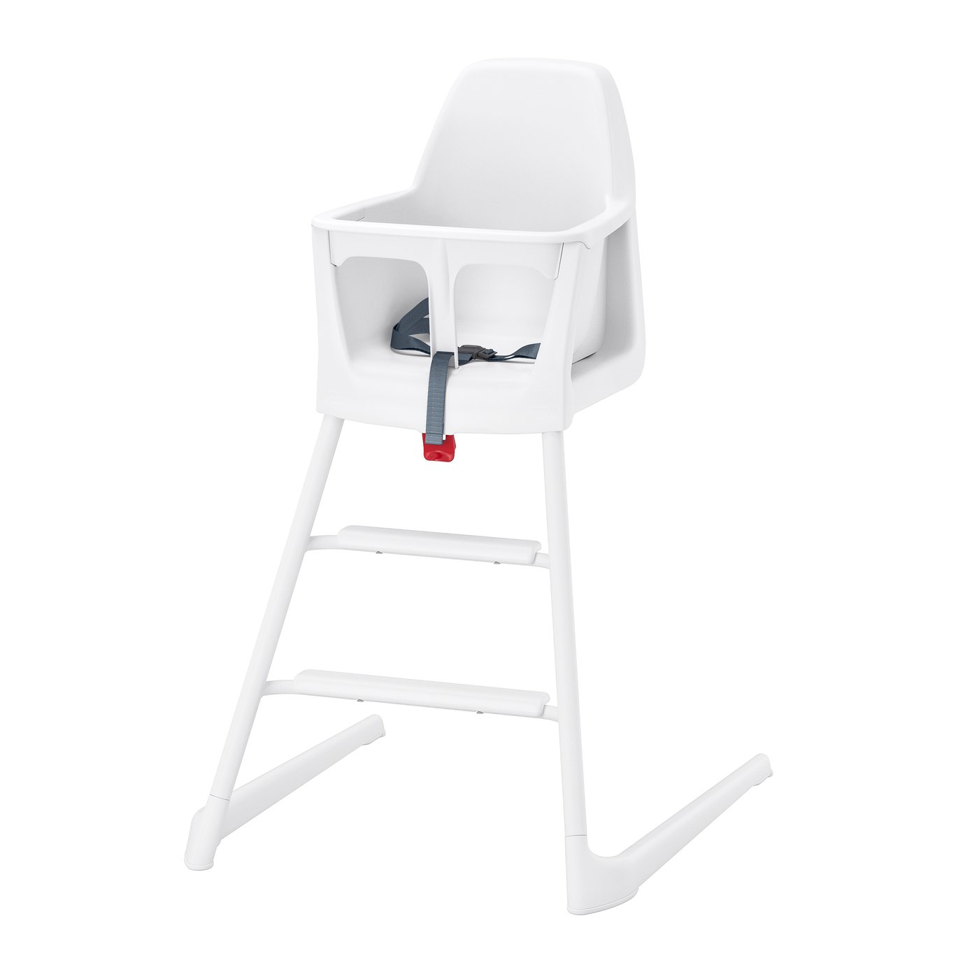 IKEA LANGUR junior-/barnstol, vit