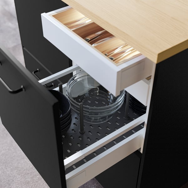 open kitchen drawers