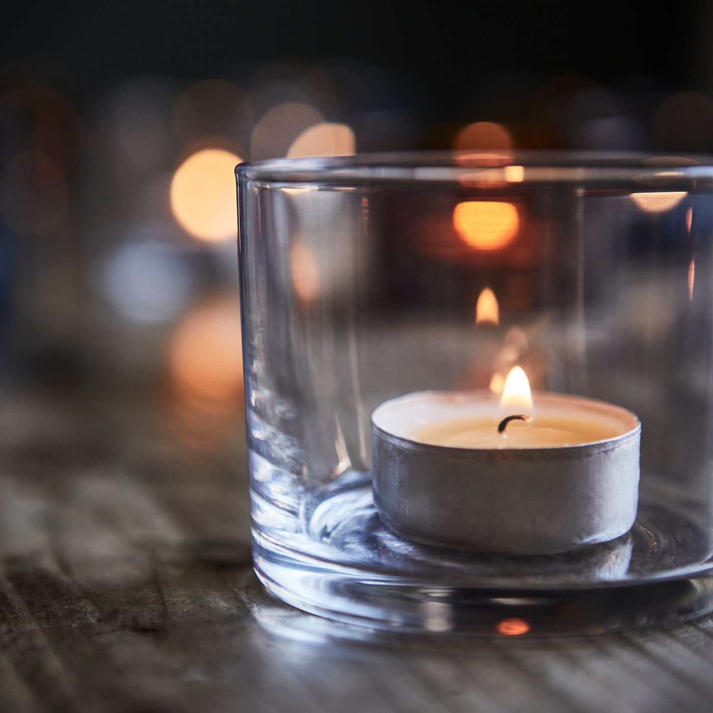 An assorted colours HÖSTAGILLE candle holder