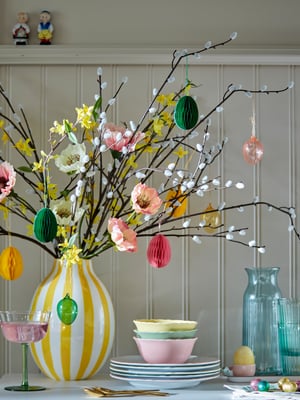 Umělá kytice Poppy do interiéru i exteriéru, oranžová SMYCKA