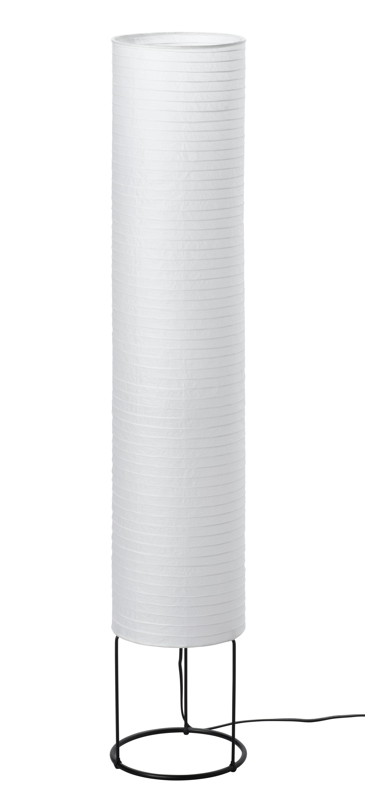 IKEA STRANDAD golvlampa, vit/svart