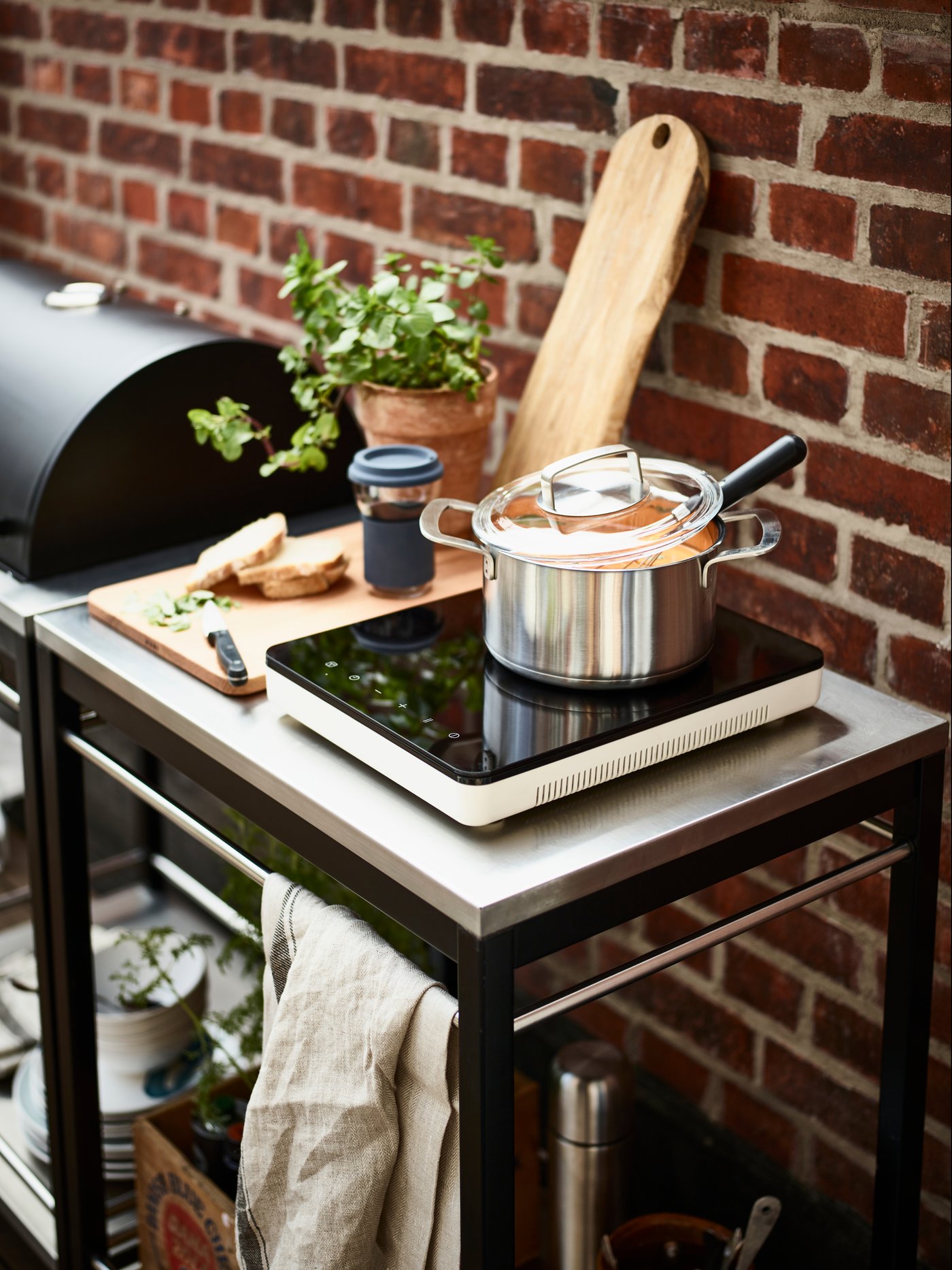 TILLREDA Portable induction hob, 1 zone white