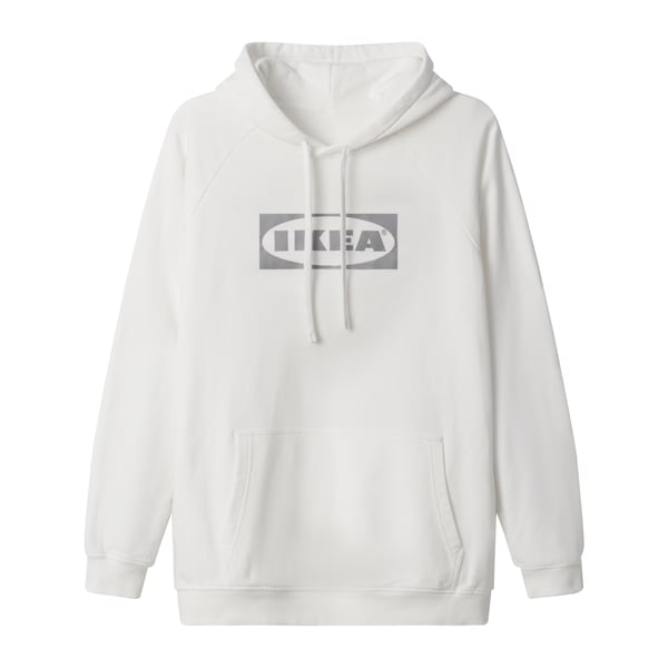 A white AURTIENDE hoodie