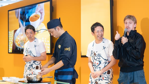 ライブデモンストレーションクッキング