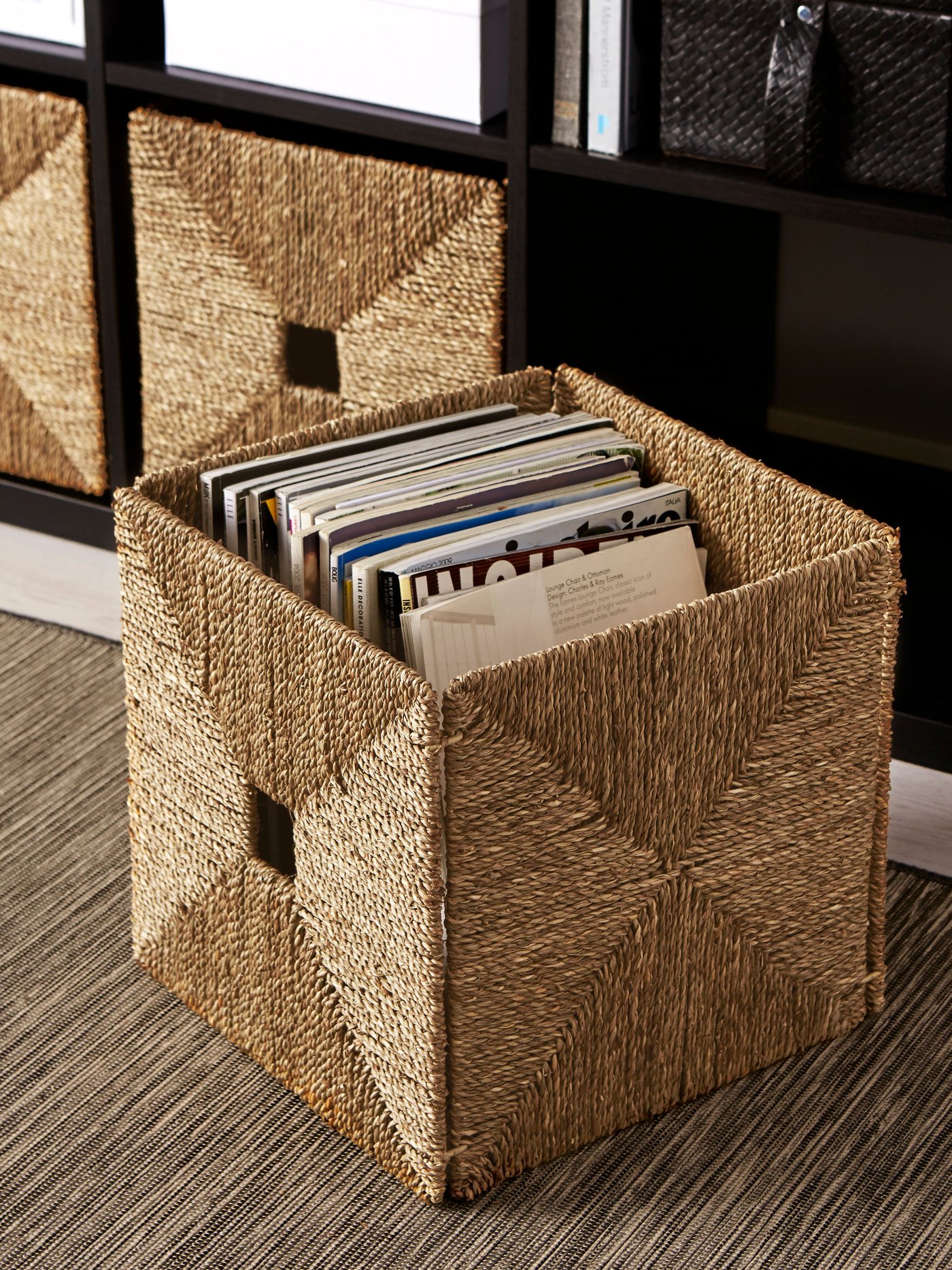 A seagrass KNIPSA basket
