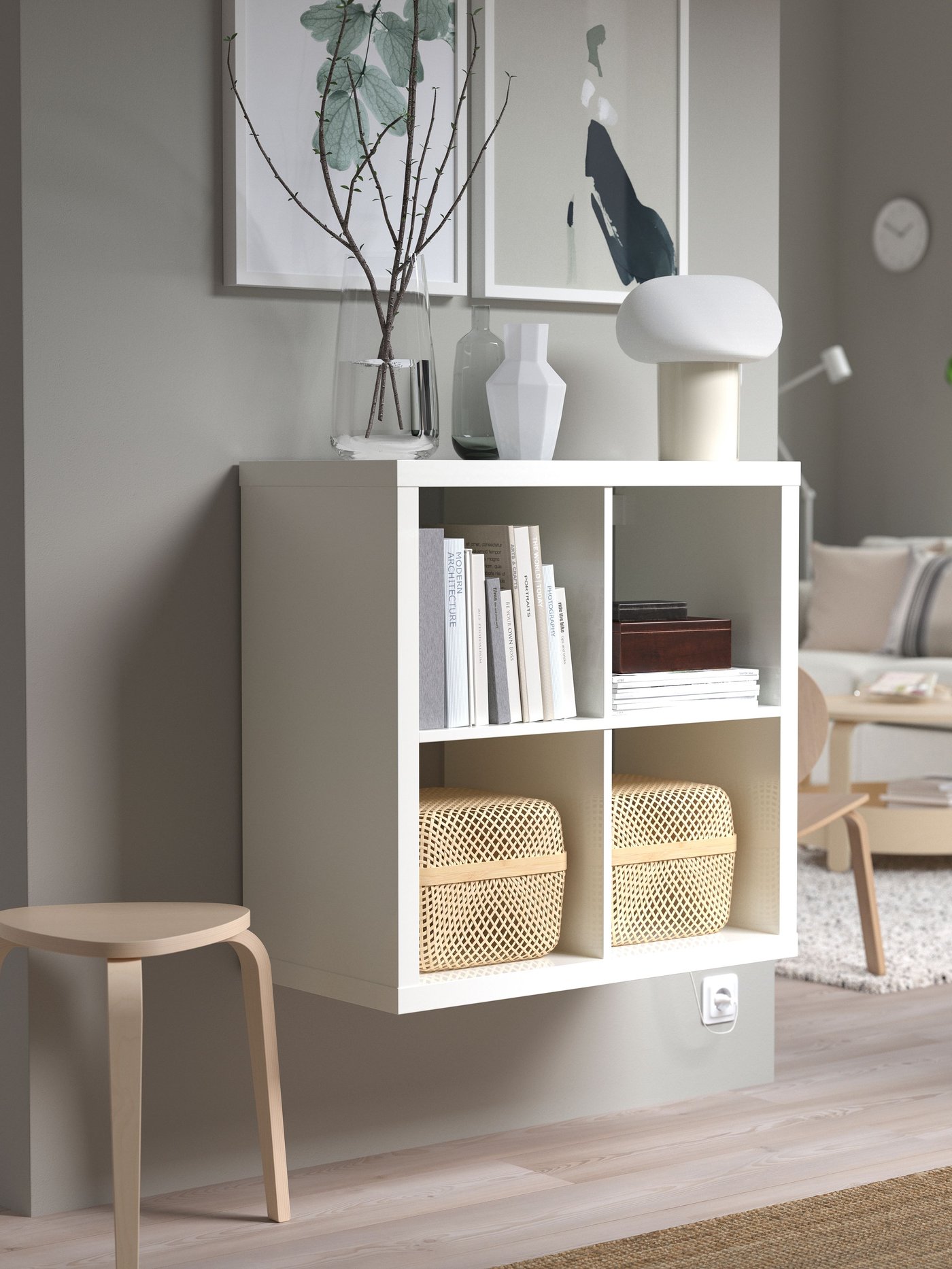 KALLAX Series KALLAX Cube Storage Unit IKEA