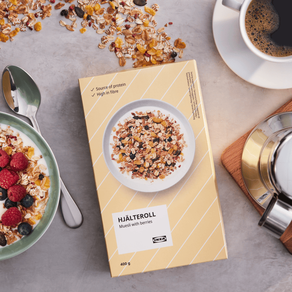 HJÄLTEROLL granola & muesli.