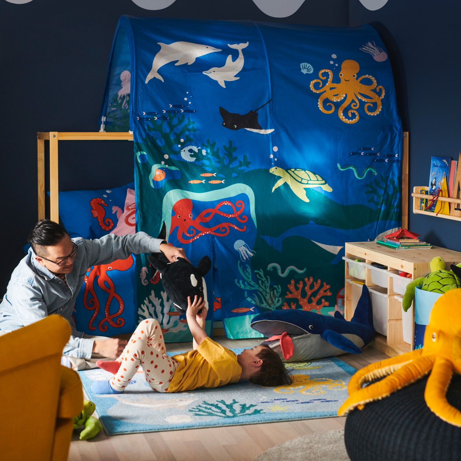 The BLÅVINGAD kids' collection brings the ocean home IKEA