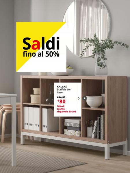 Saldi fino al 50%