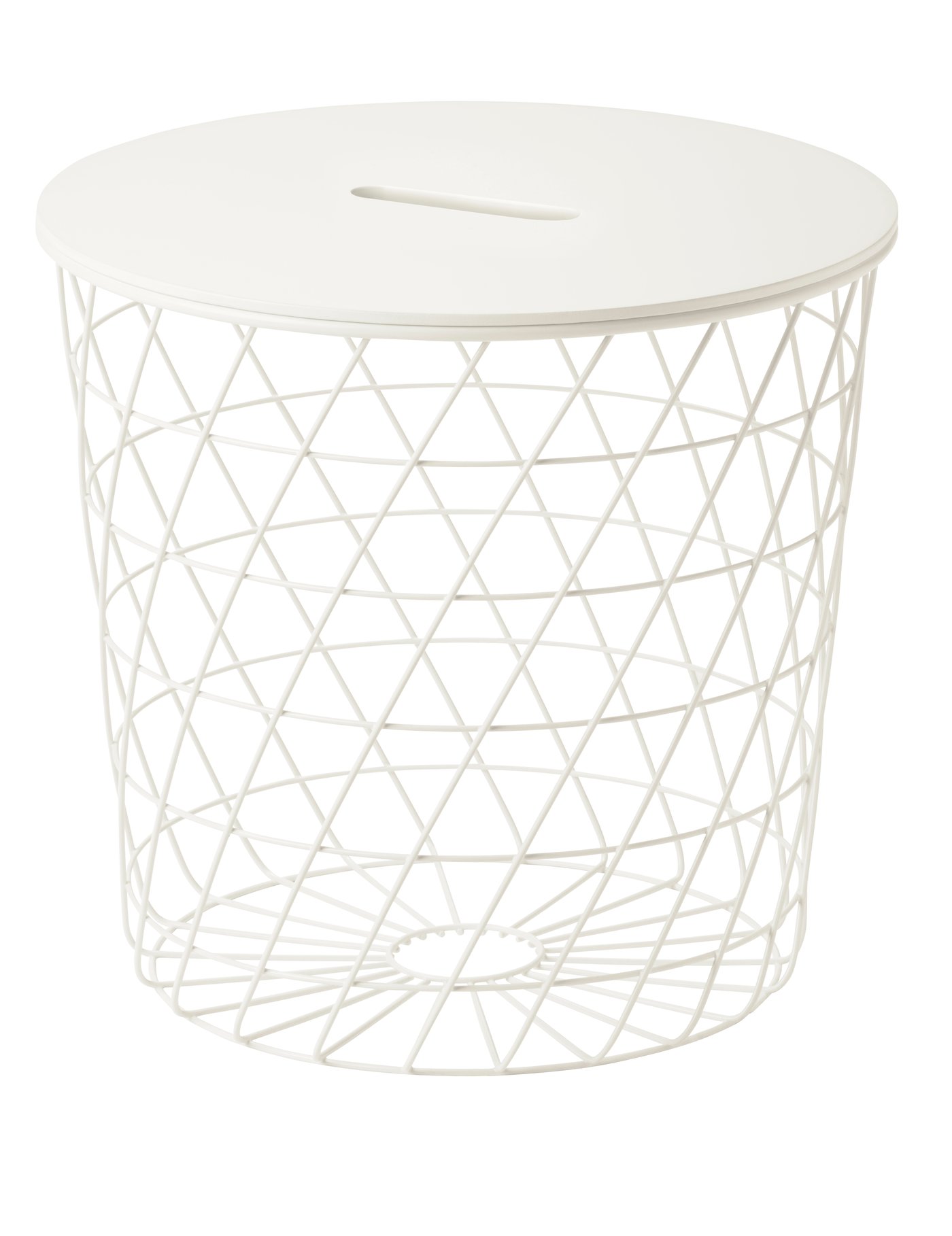 IKEA KVISTBRO förvaringsbord, vit, 44 cm