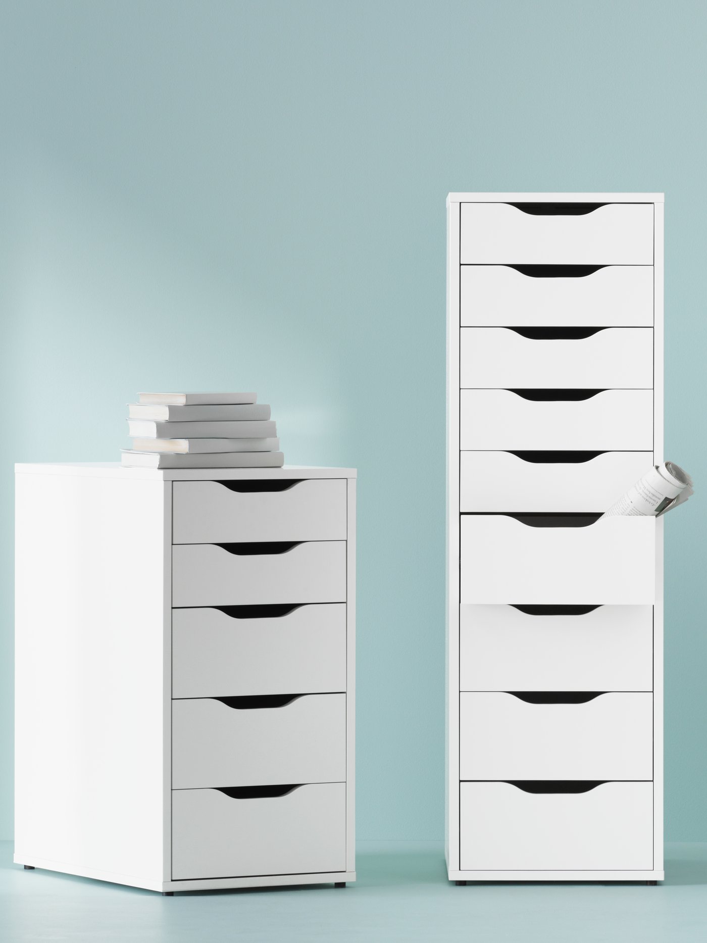 A white ALEX drawer unit