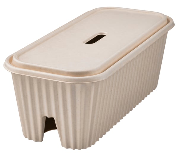 A natural HÖNSNÄT cable management box