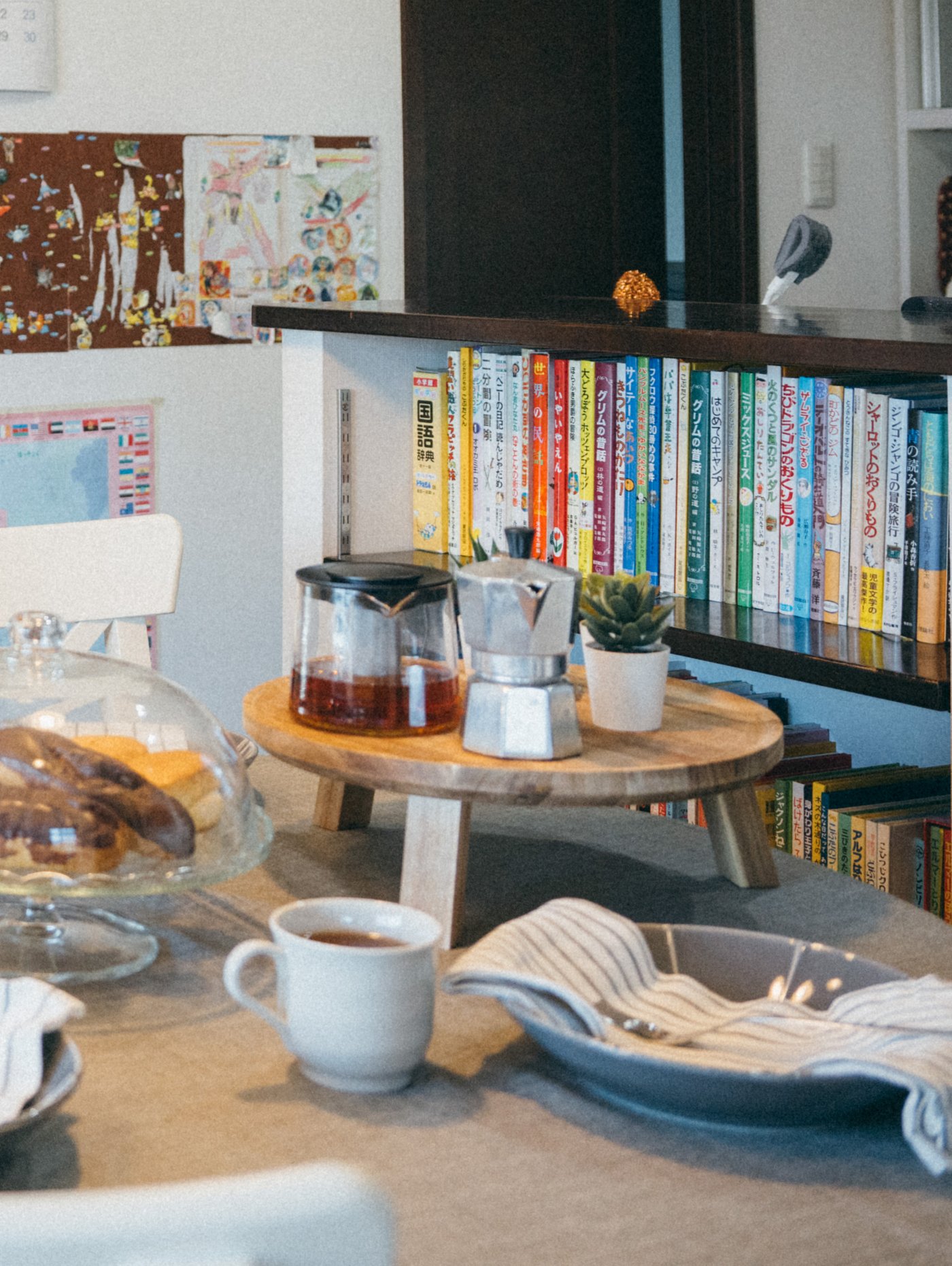 アルヴ ブローロップのケーキスタンド