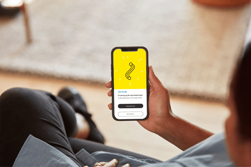 Samle poeng med IKEA Family.