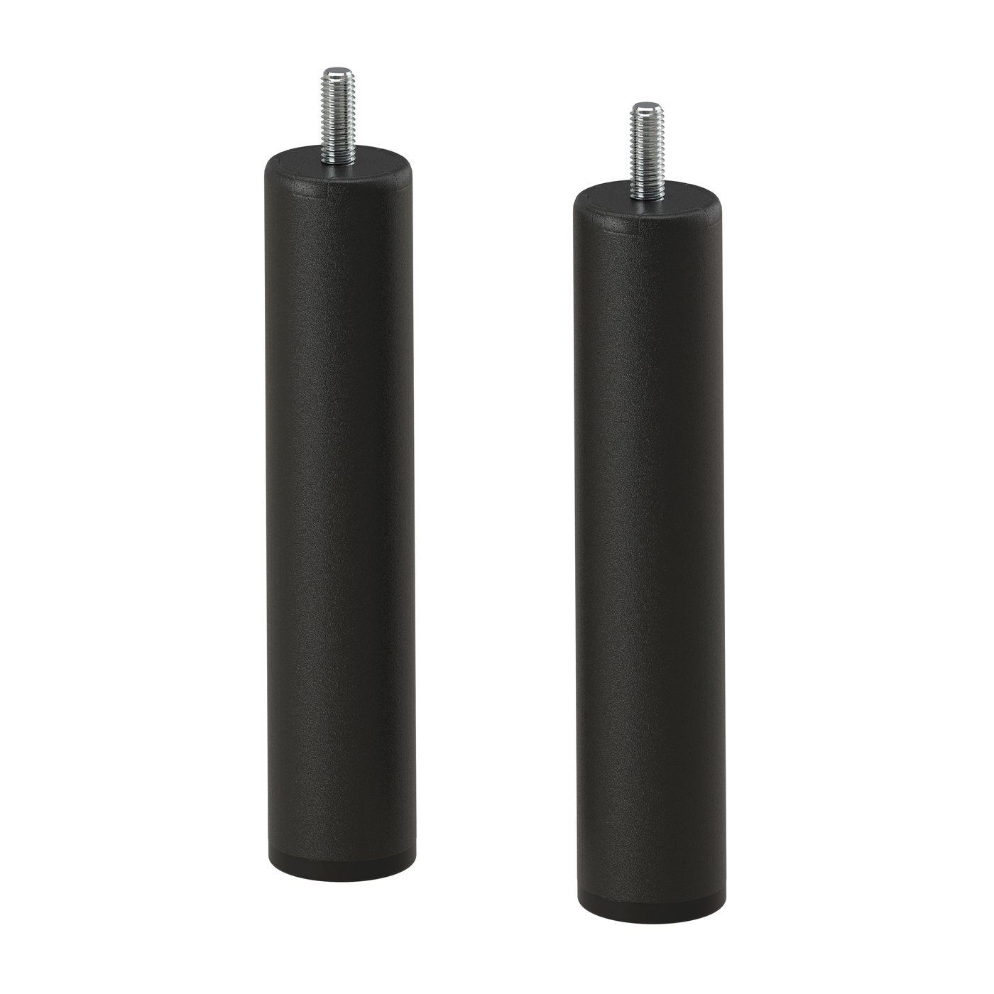 IKEA BANKABY ben, metall/svart, 16 cm