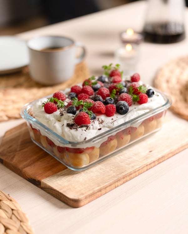 プラントベースベビーカステラのスコップケーキ