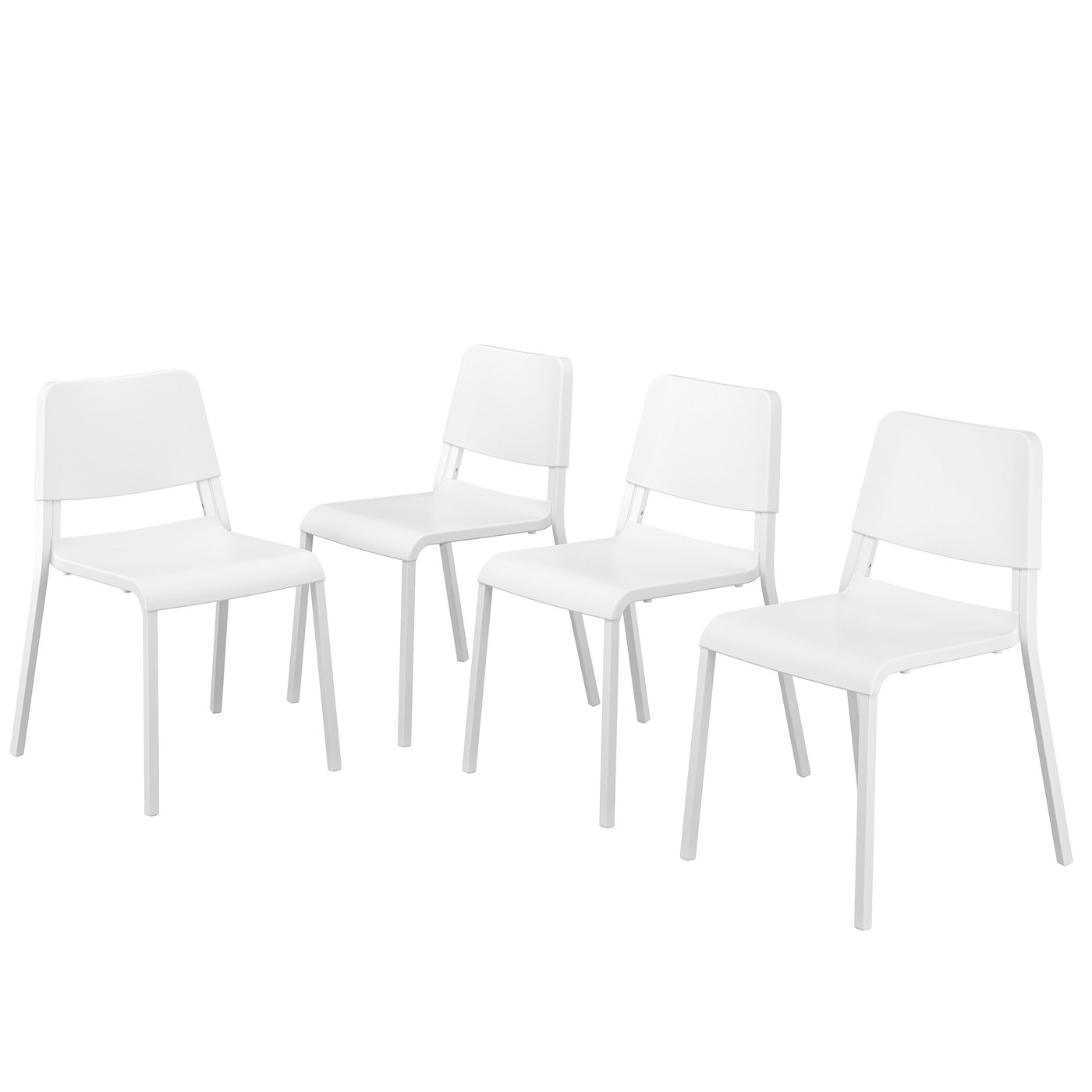 IKEA TEODORES stol, vit