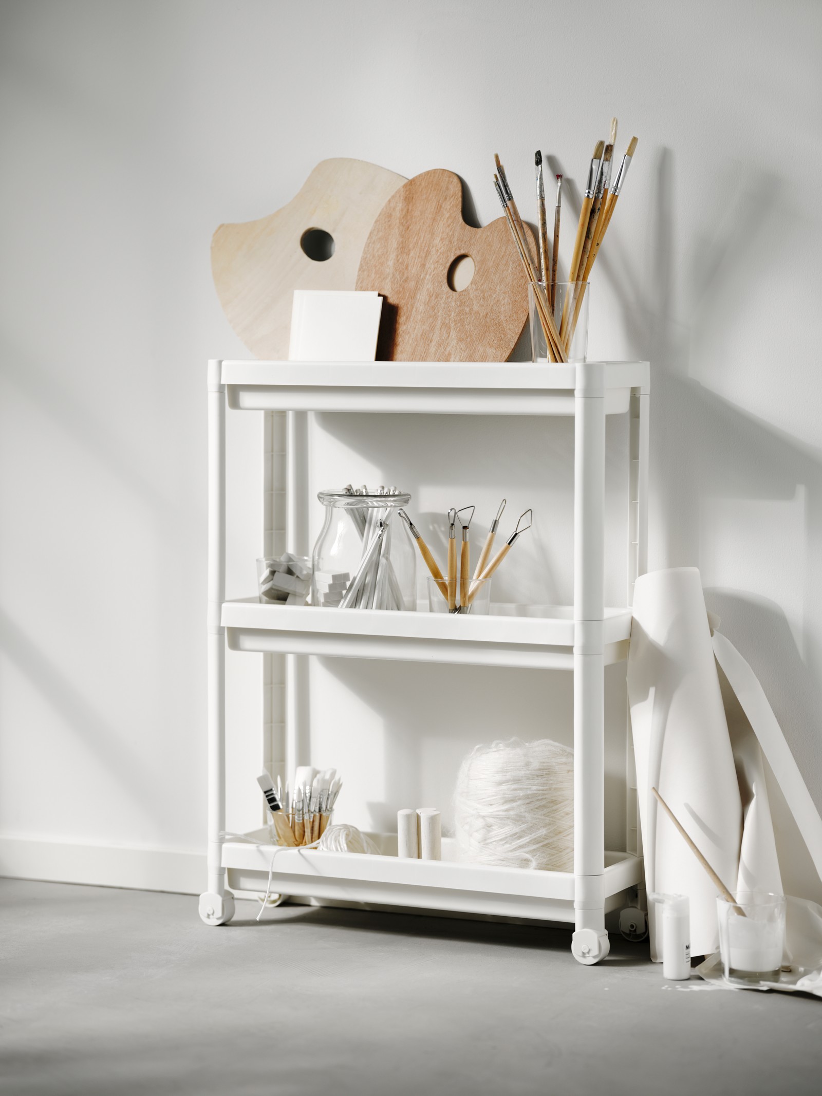 Läbipaistev klaasist BEGÄRLIG vaas