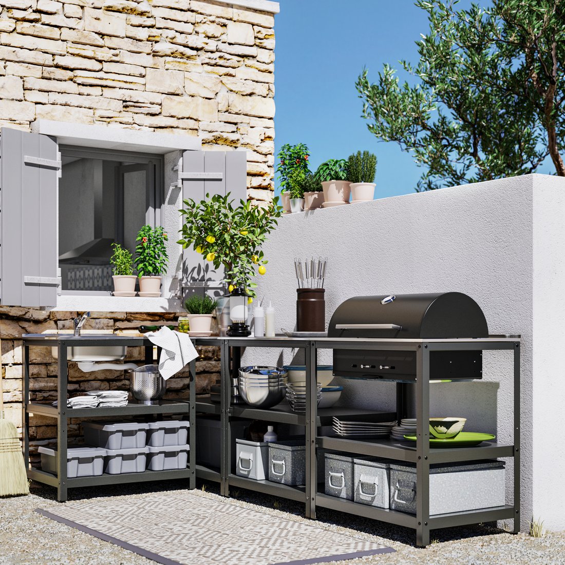 Oppgrader med nye hagemøbler IKEA