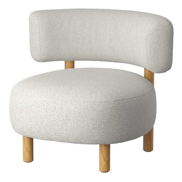 A Djurmo grey/white STOCKHOLM 2025 armchair in the NA