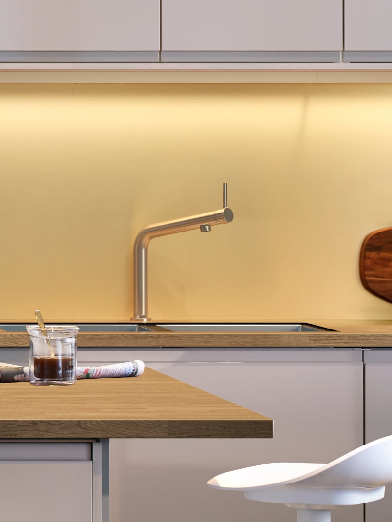 Kitchen Backsplashes Kitchen wall panels IKEA