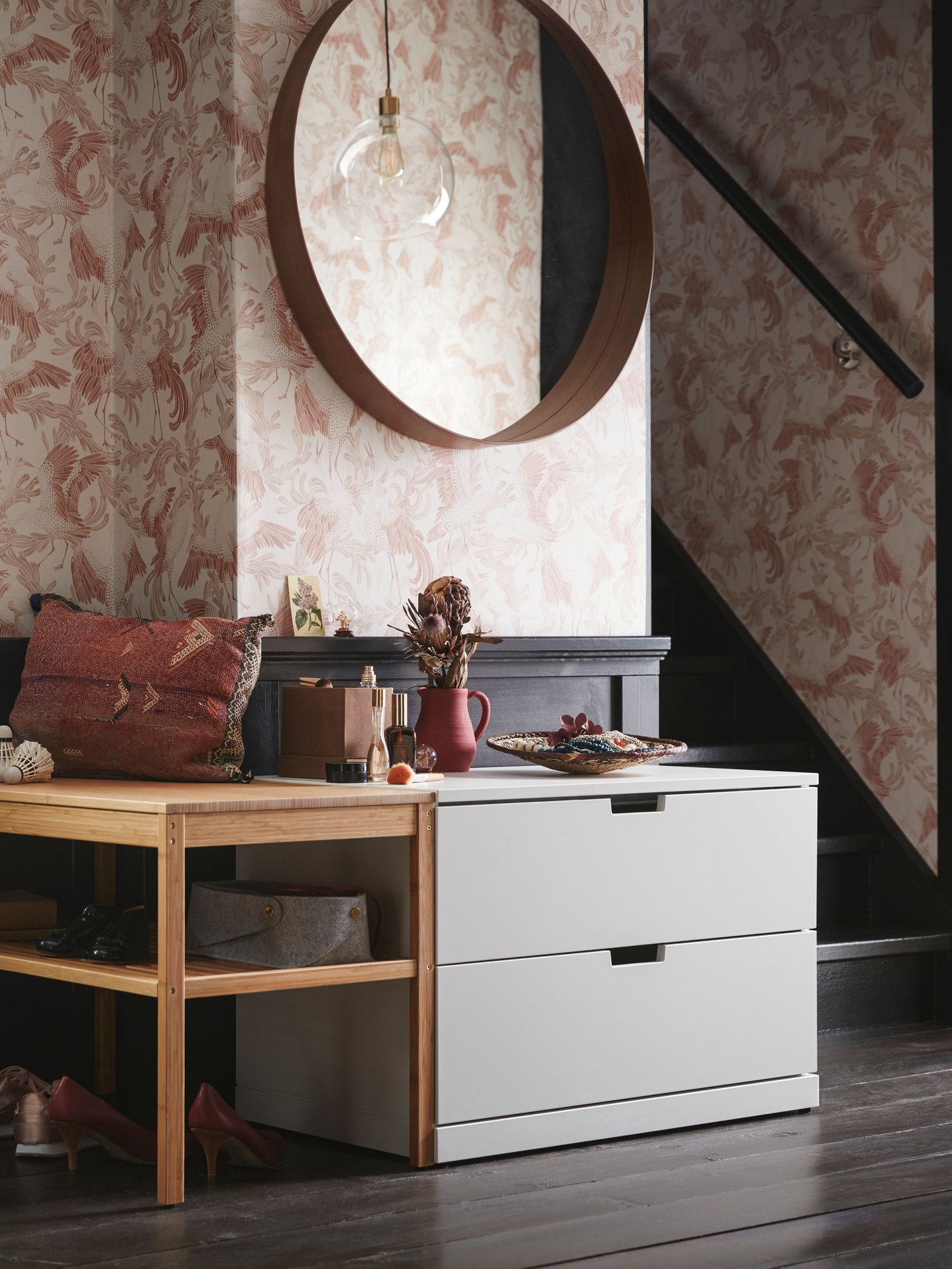 A bamboo NORDKISA bench