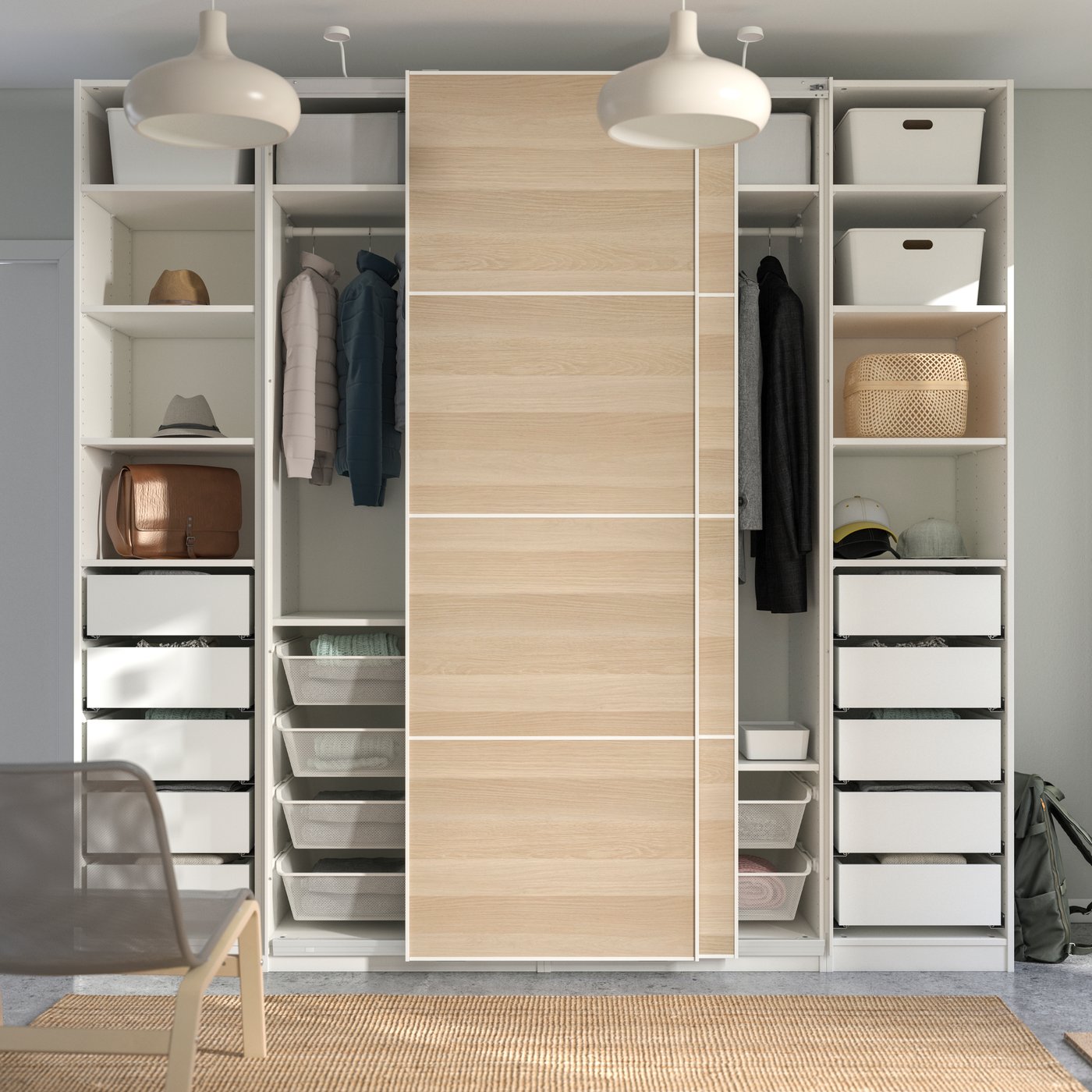 Ein PAX Kleiderschrankplaner, mit dem du deinen ganz eigenen PAX Kleiderschrank oder ein Schranksystem planst.